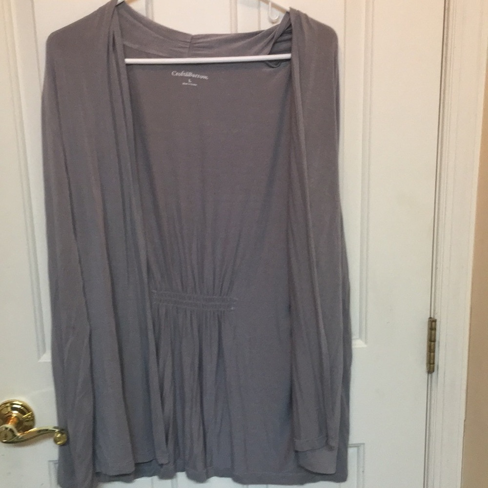 Croft & Barrow Gray Cardigan